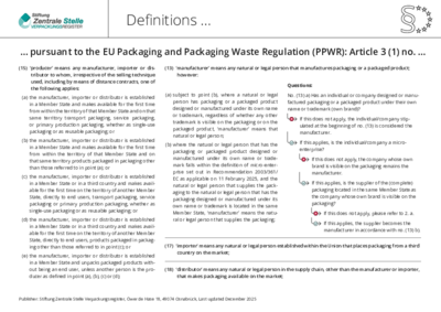 Access all PPWR definitions here