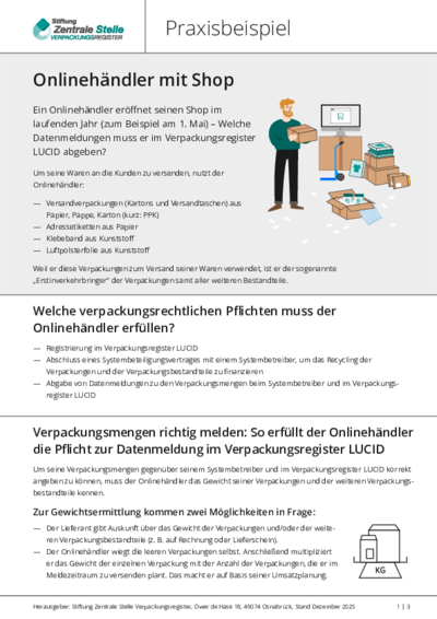 Praxisbeispiel: Onlinehändler mit Shop Beim Anklicken öffnet sich die PDF Datei: Praxisbeispiel Onlinehändler mit Shop in einem neuen Fenster